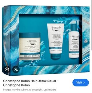 Christophe Robin Scalp Scrub, Shampoo & Conditioner